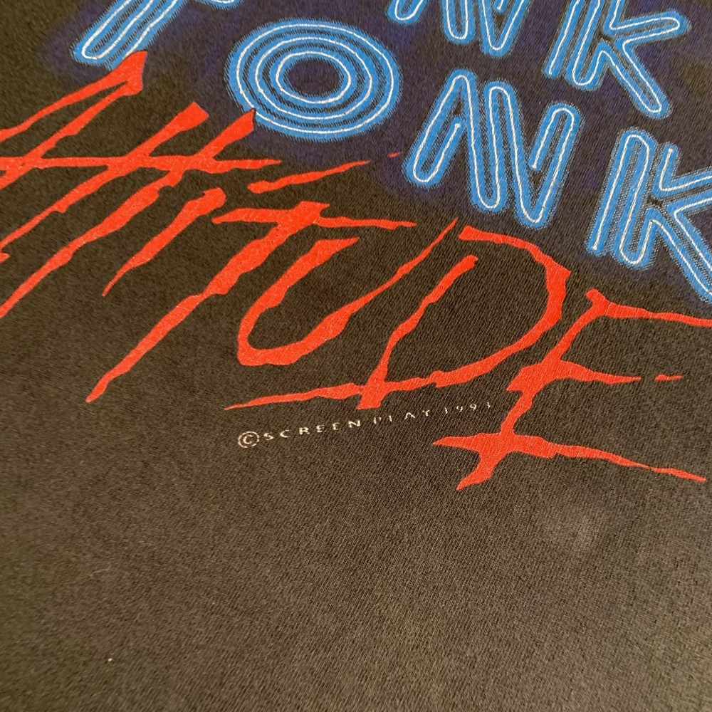 Vintage Joe Diffie Shirt Mens XL Black Honky Tonk Attitude Graphic 1993 90s USA - Picture 3 of 14